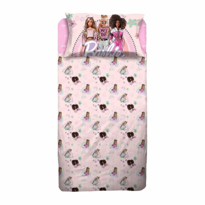 Completo Lenzuola Letto Barbie