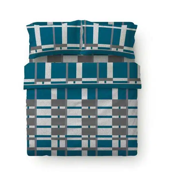 Trapunta Biancaluna Cocò Tartan Blu 6800