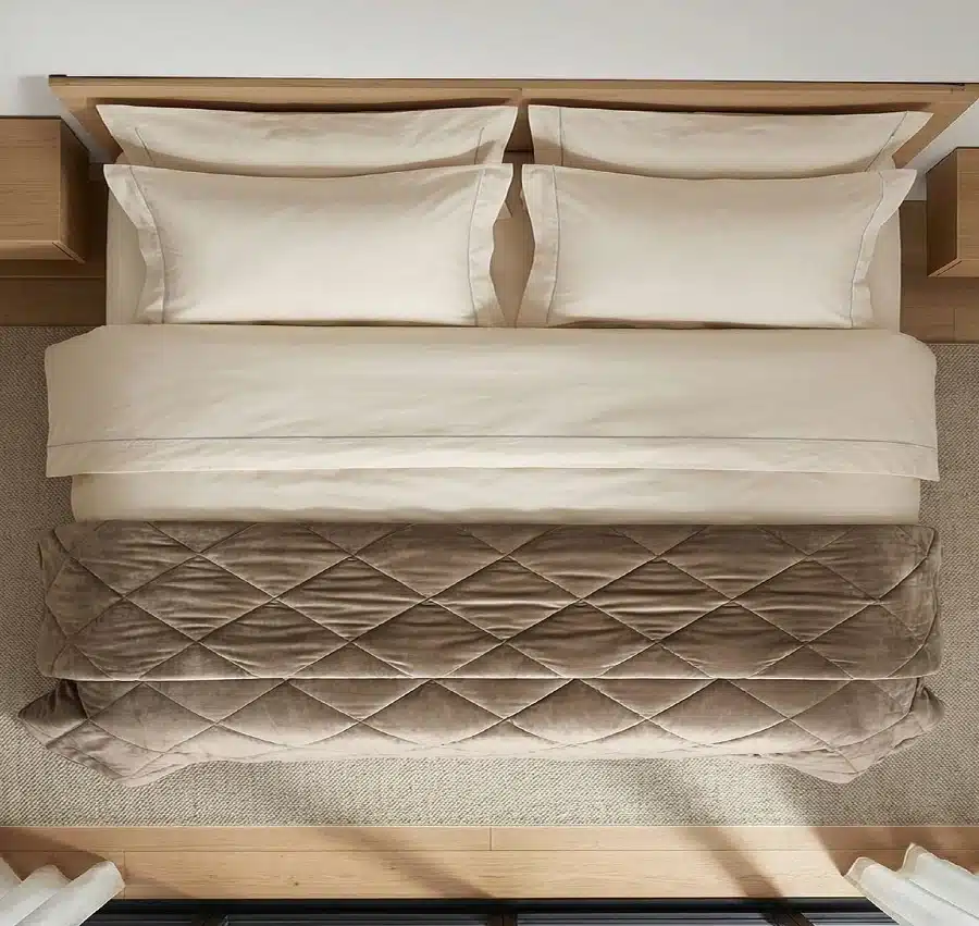Trapunta Invernale Biancaluna Velvet Beige